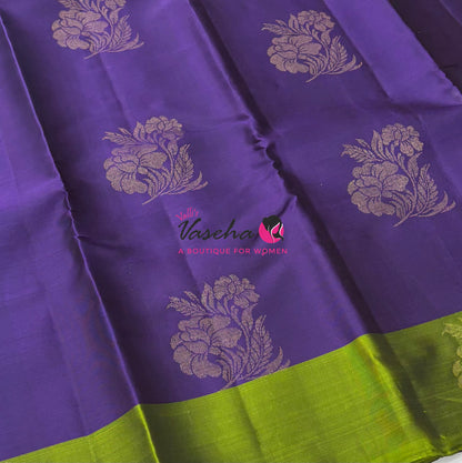 Half Mix - Pure Soft Silk Saree - VVPSS083