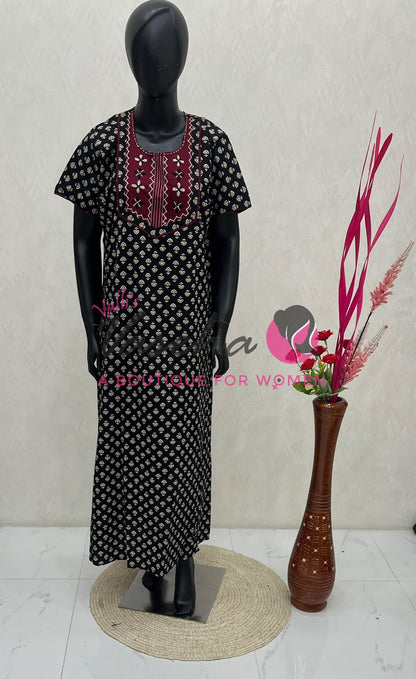 Free Size - Nighties - VVJN001