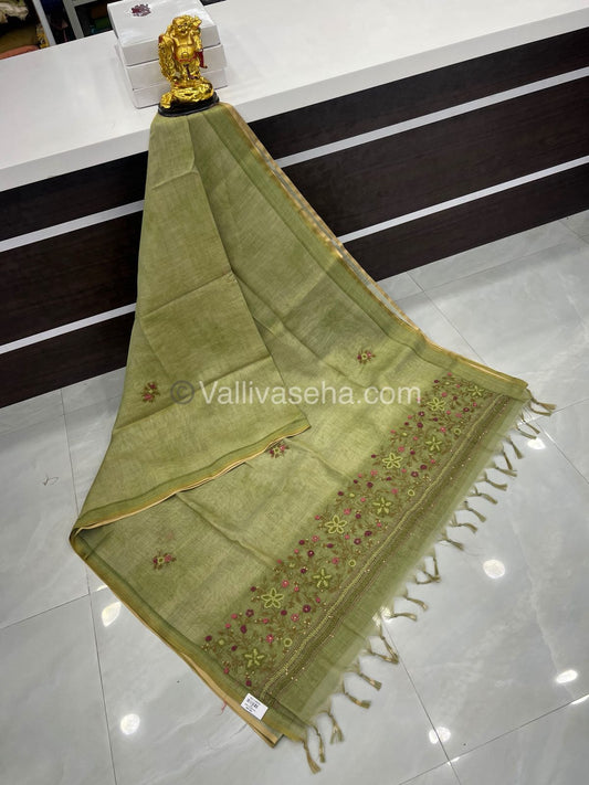 French Knot - Tissue Saree -  VVLFN001