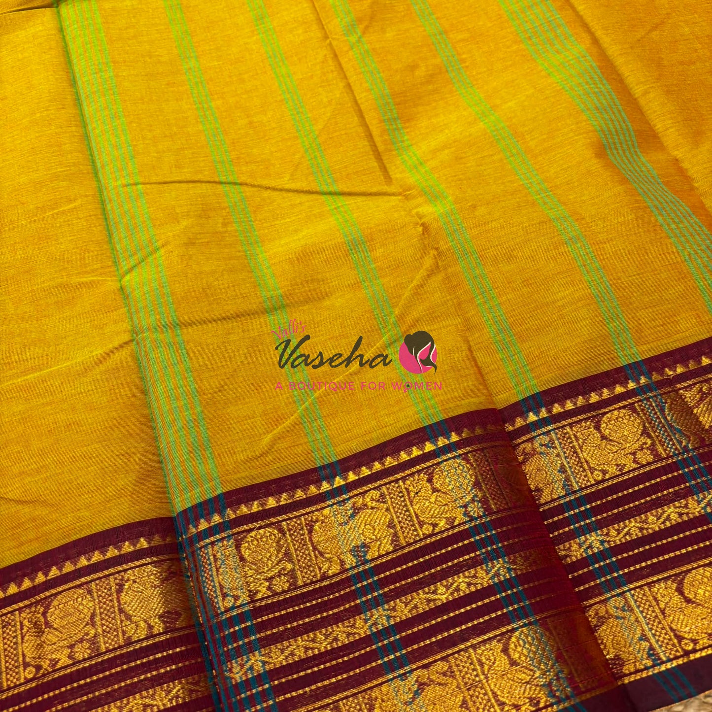 Kanchi Cotton Saree - VVKCS019