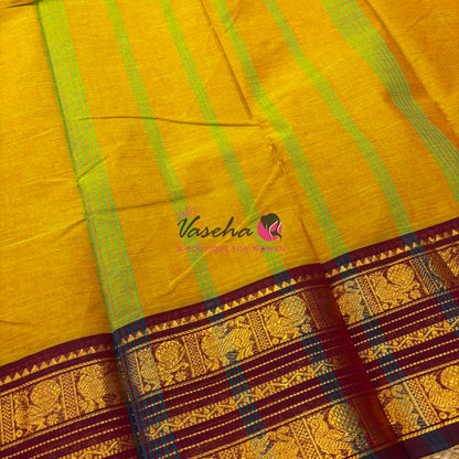 Kanchi Cotton Saree - VVKCS019