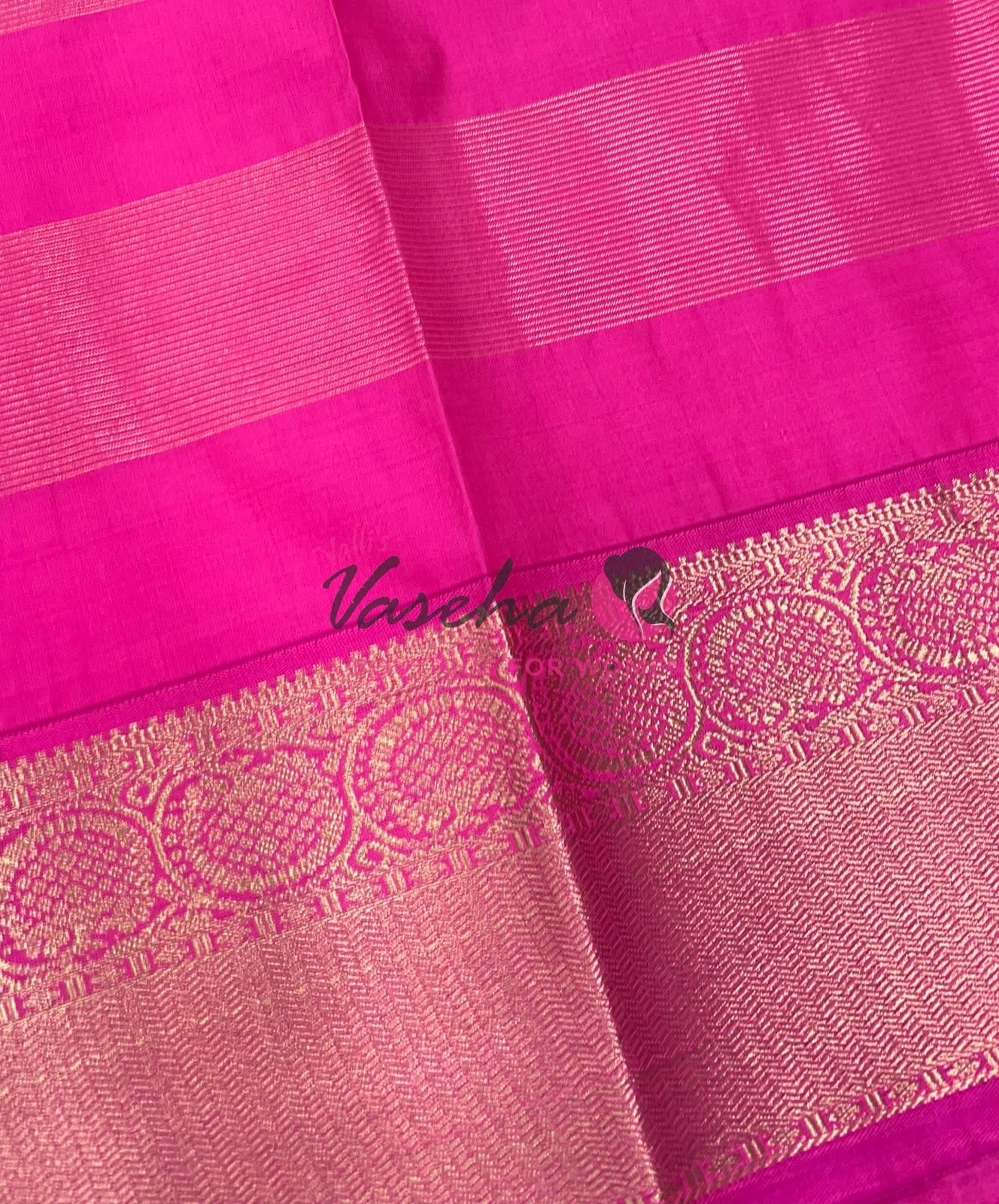 Semi Bridal Kanchi Silk  - Korvai - Premium- VVSKS008
