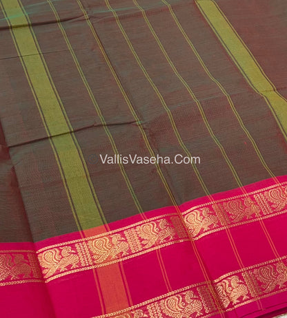 Kanchi Cotton Saree - VVKCS015