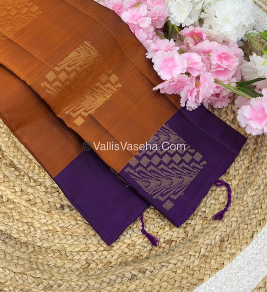 Half Mix - Pure Soft Silk Saree - VVPSS030