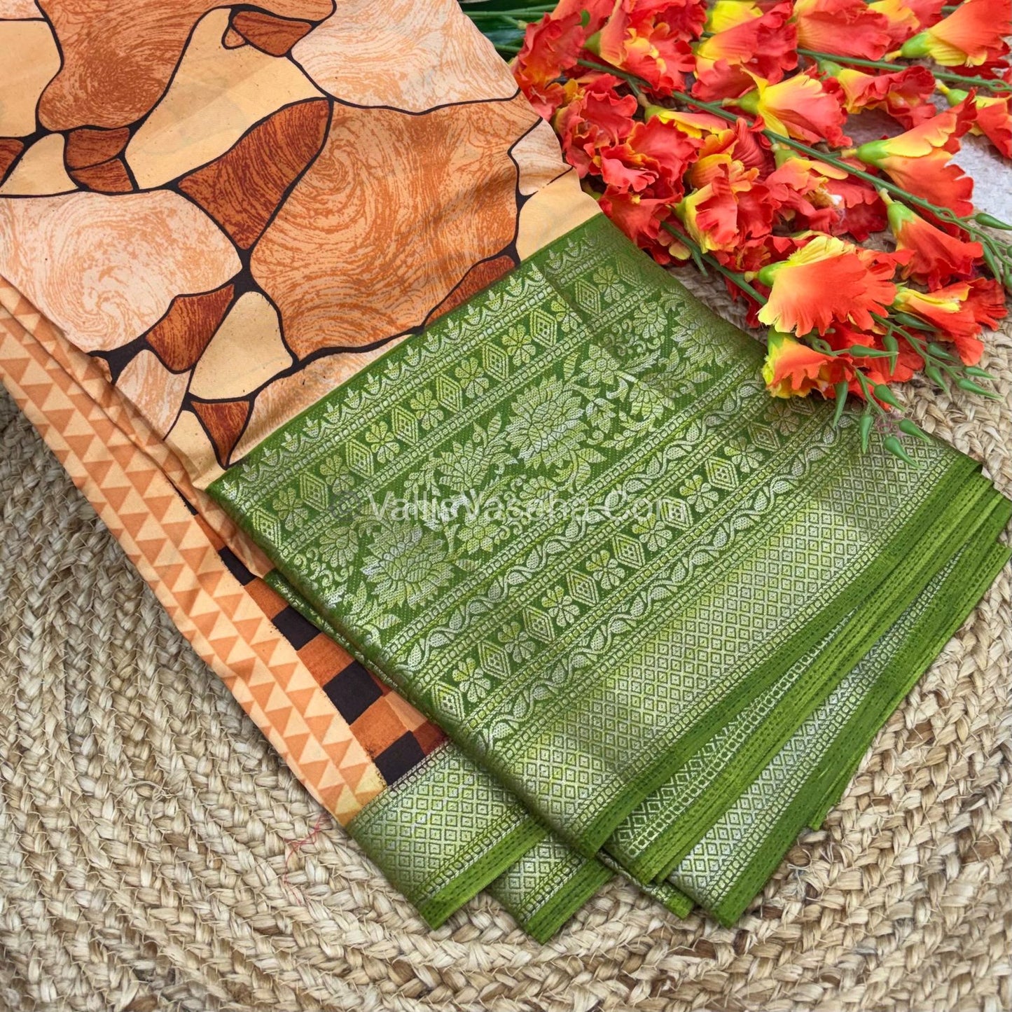 50% less - Offer Saree - Warm Silk  Saree - VVDS002