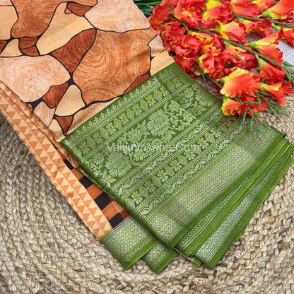 50% less - Offer Saree - Warm Silk  Saree - VVDS002