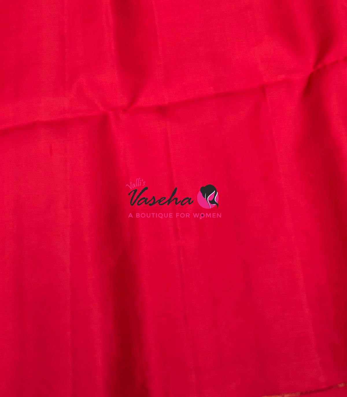 Pure Soft Silk Saree - Red Shade - VVPSS119