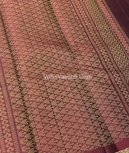 Half Mix - Pure Soft Silk Saree - VVPSS030