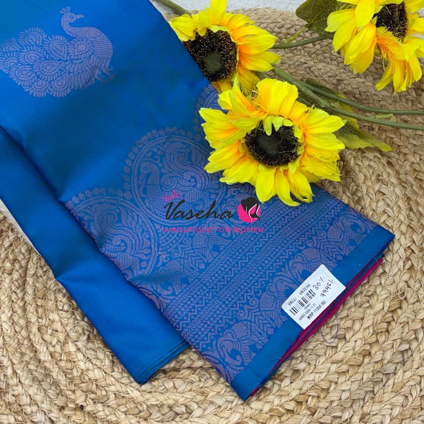 Pure Soft Silk Saree - Happy Sale - 30% less - VVAD001