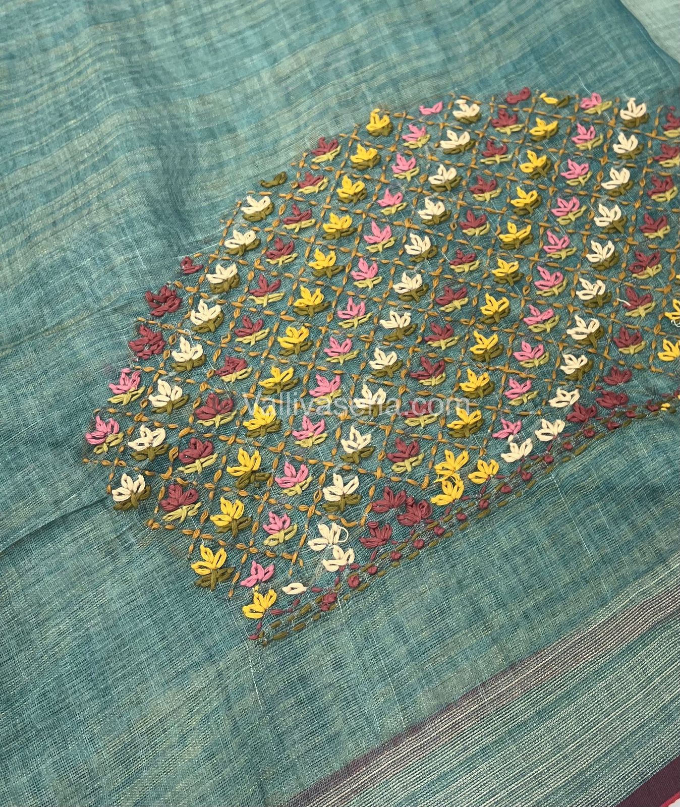 French Knot - Tissue Saree -  VVLFN001