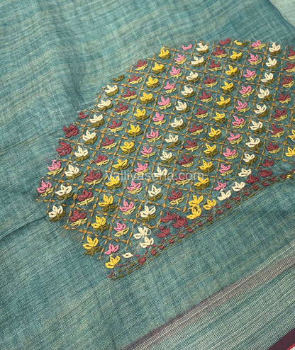 French Knot - Tissue Saree -  VVLFN001