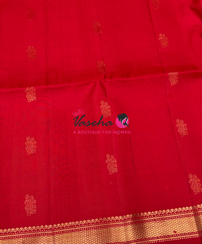 Pure Soft Silk Saree  - Red Shade - VVPSS144