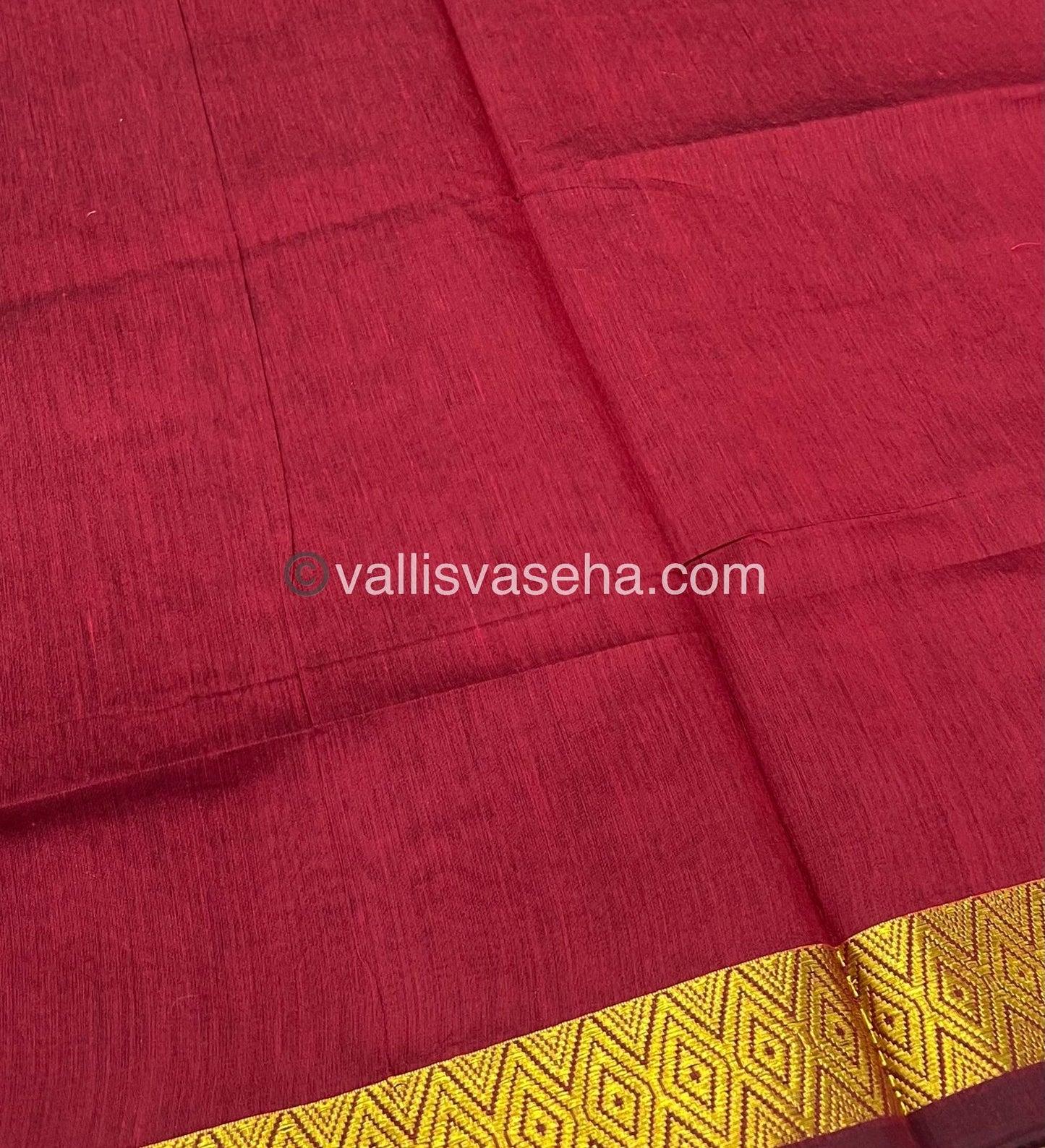 Nayanthara Inspired Saree |Semi Maheshwari Silk Cotton Saree - VVMSC002