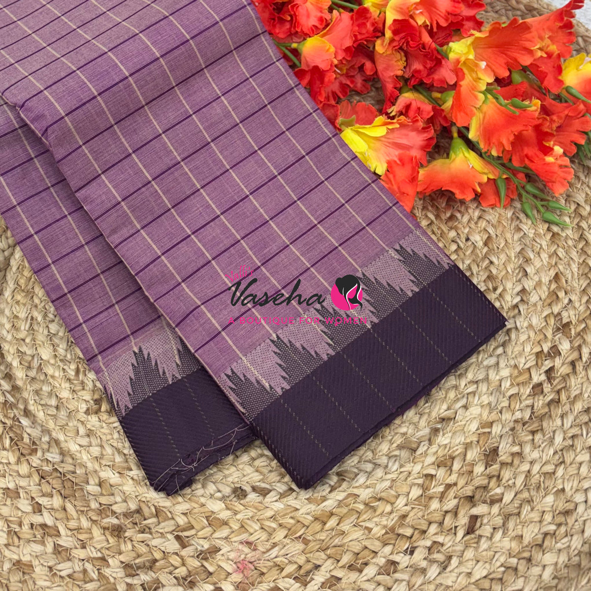 Chettinadu Cotton Saree - VVCCS003