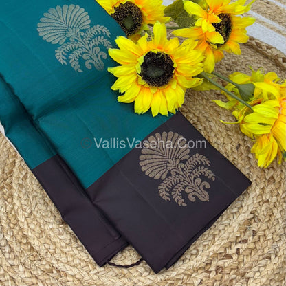 Half Mix - Pure Soft Silk Saree - VVPSS049