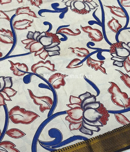 Chennur Silk | Kalamkari Prints | VVCKS006
