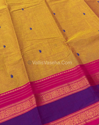 Kanchi Cotton Saree - VVKCS017