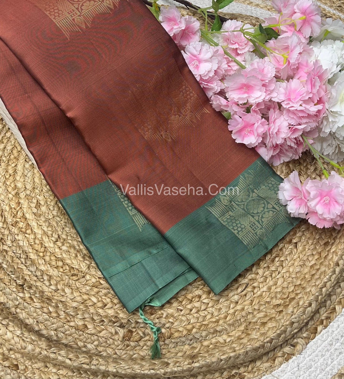 Half Mix - Pure Soft Silk Saree - VVPSS054