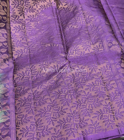 Half Mix - Pure Soft Silk Saree - VVPSS051