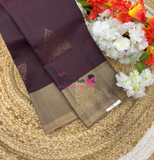 Half Mix - Pure Soft Silk Saree - VVPSS083