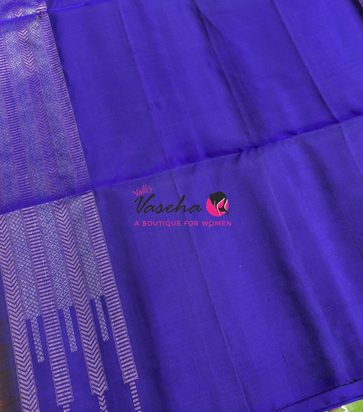 Pure Soft Silk Saree  -  Blue Shade - VVPSS129