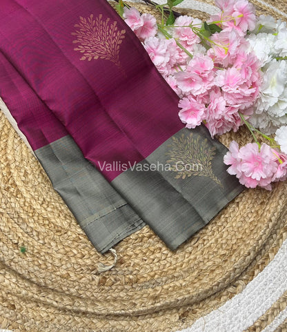 Half Mix - Pure Soft Silk Saree - VVPSS054