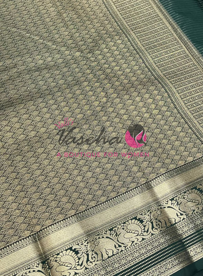 Semi Kanchi Silk - Vairavoosi Butta - VVSKS004