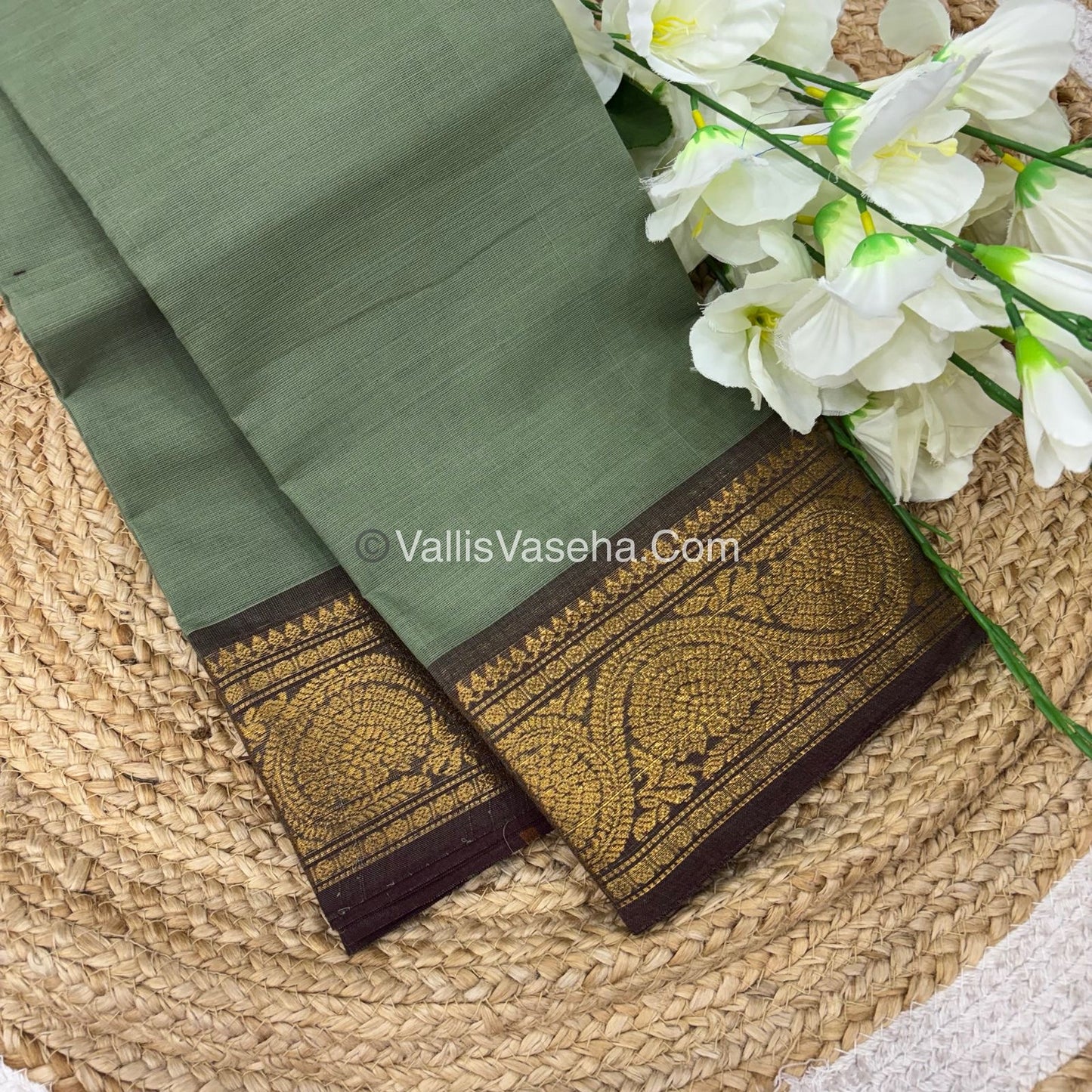 Kanchi Cotton Saree - VVKCS018