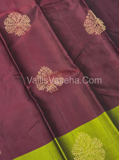Half Mix - Pure Soft Silk Saree - VVPSS043