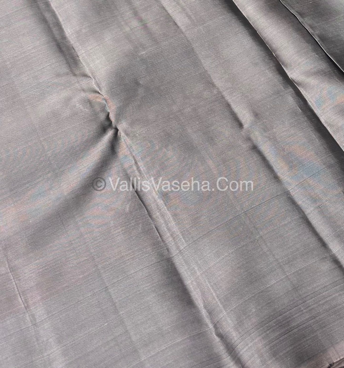 Half Mix - Pure Soft Silk Saree - VVPSS049