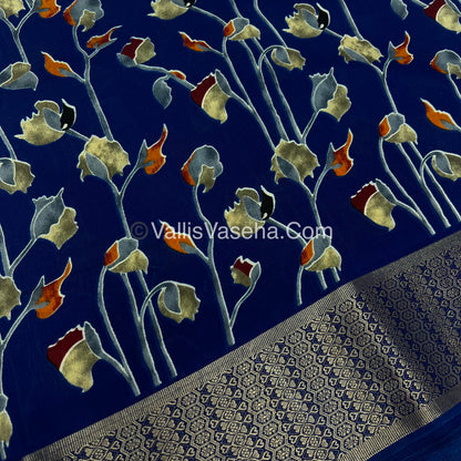 40% less - Offer Saree -  Semi Dola Saree - VVDS007