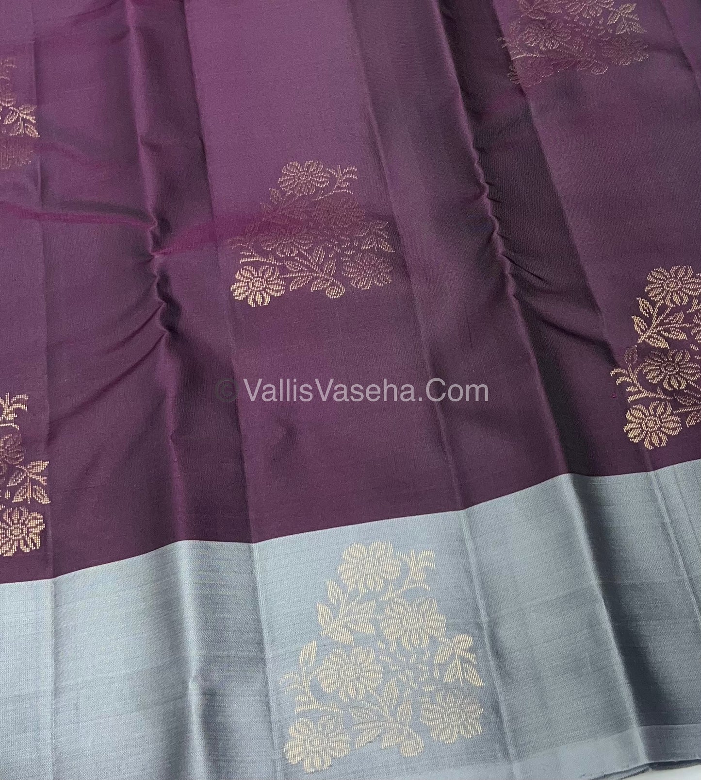Half Mix - Pure Soft Silk Saree - VVPSS054