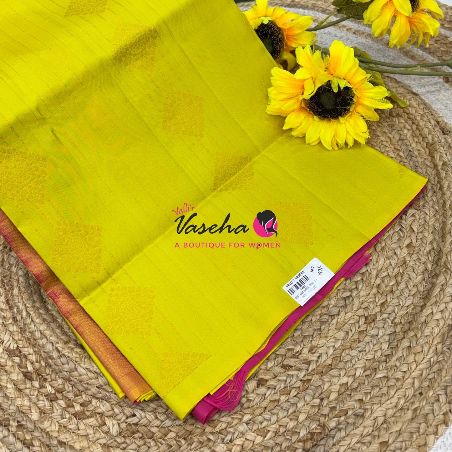 Pure Soft Silk Saree - Happy Sale - 30% less - VVAD001
