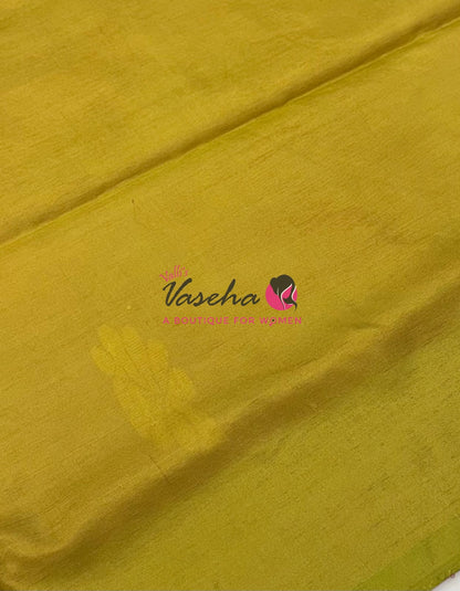 Vazhai Pattu Saree / Banana Pith - With Blouse - VVVPS002