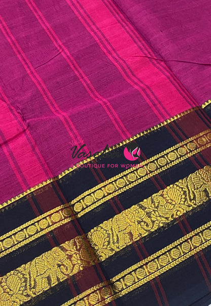 Kanchi Cotton Saree - VVKCS032