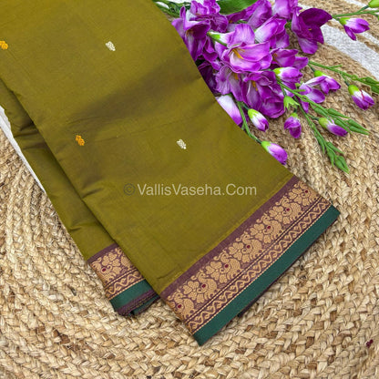 Kanchi Cotton Saree - VVKCS017