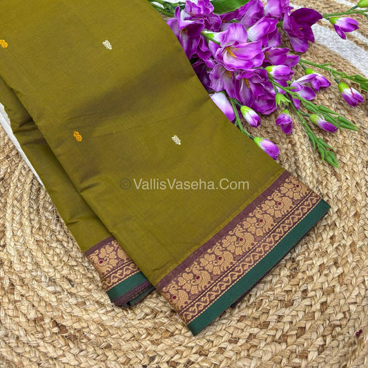 Kanchi Cotton Saree - VVKCS017