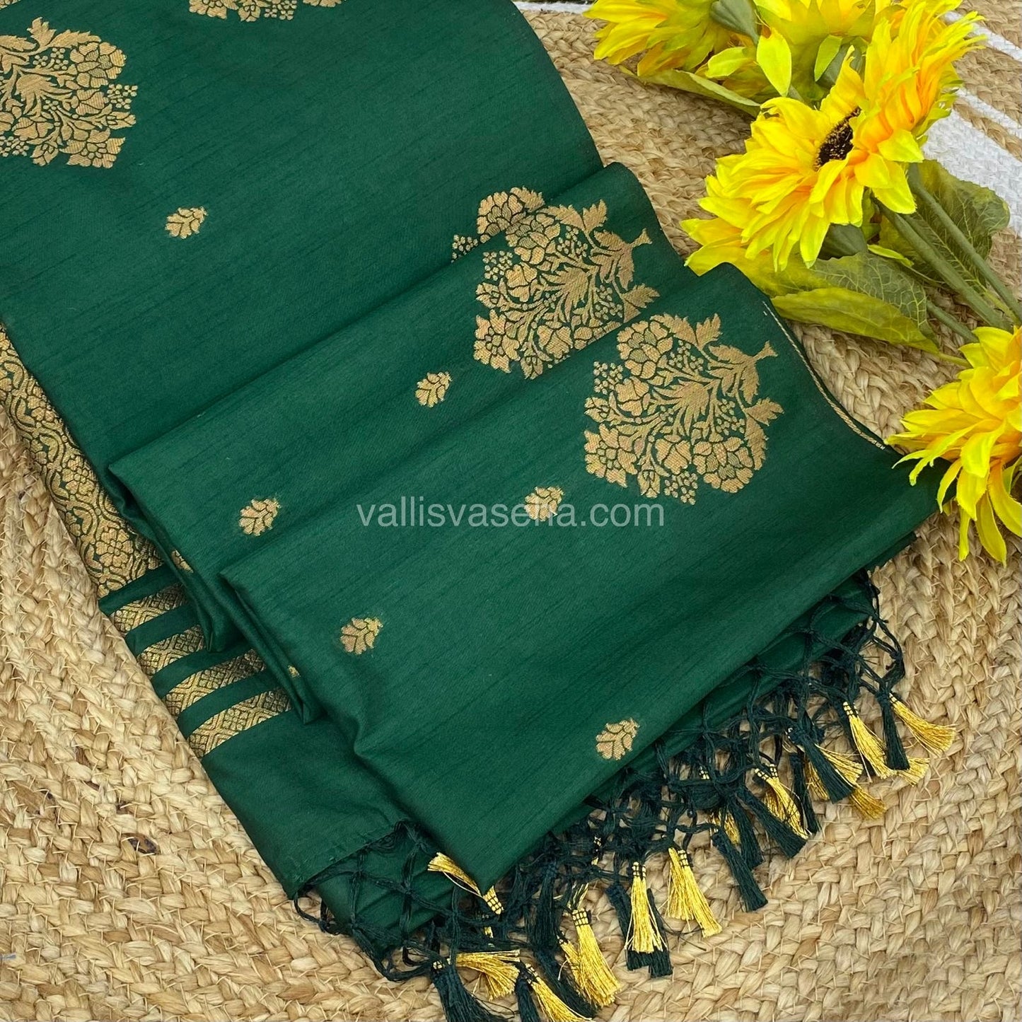 Mulberry Semi Silk - Green Shade - VVMS001