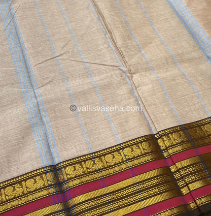 Kanchi Cotton Saree - VVKCS009