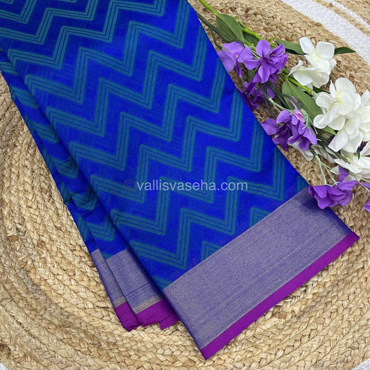 Banarasi - Kora Tanchoi - Semi Soft Silk Saree - VVKTS001