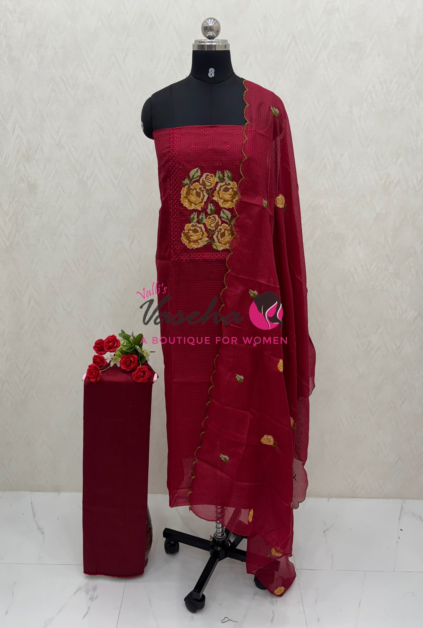 Unstitched Kota  Salwar Material  | VVUSM032