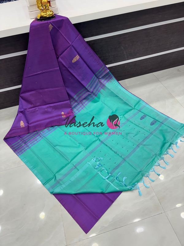 Vazhai Pattu Saree / Banana Pith - With Blouse - VVVPS002