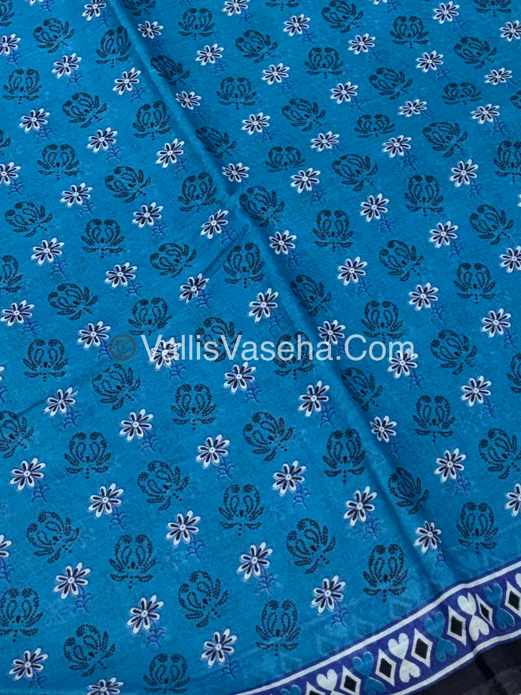 Pure Cotton Voile Saree | VVPVC001