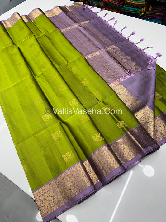 Pure Soft Silk Saree - Kanchi Border - VVPSS033