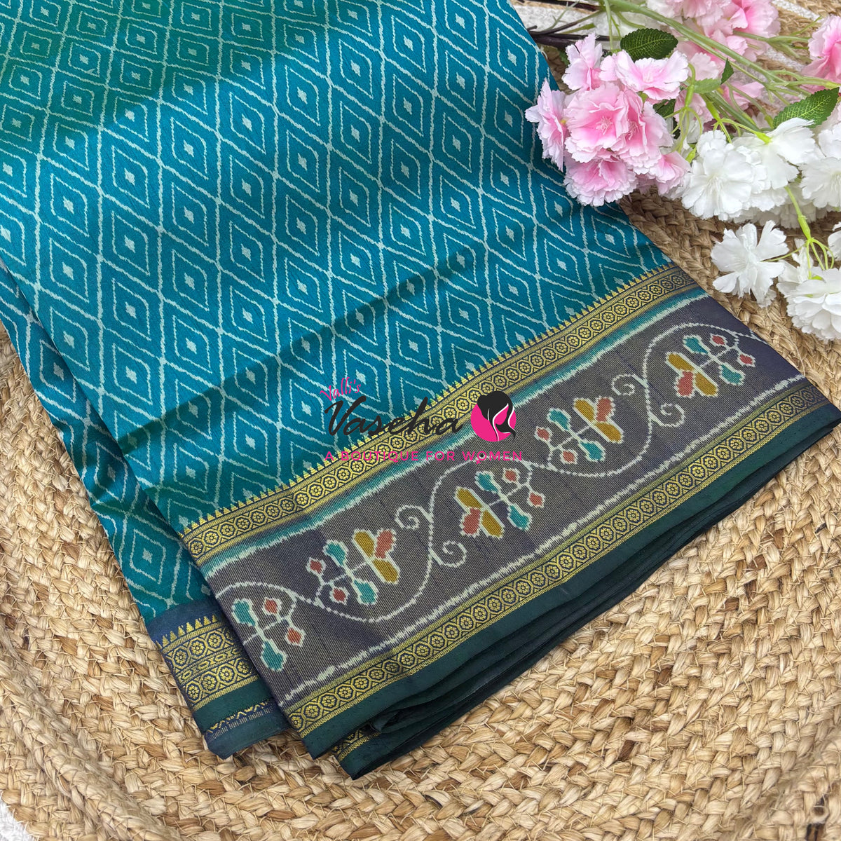 Semi Patola | Printed Silk Saree - Combo - VVSPS003