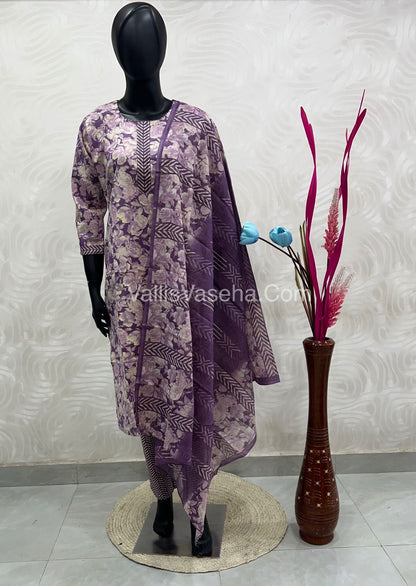 Ready Made - Salwar, Kameez & Duppatta(3pc) - Printed - VVRBS002