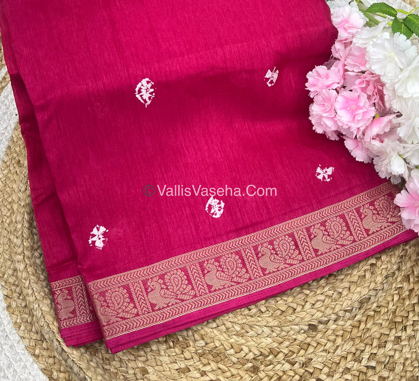 Casual Wear - Fancy Mixed Silk - Pink Shade - VVFMS002