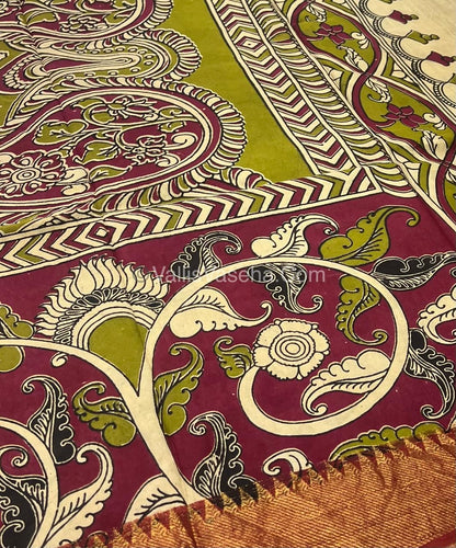 Chennur Silk | Kalamkari Prints | VVCS005
