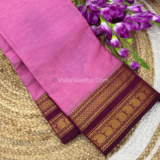 10 Yards - Kanchi Cotton Saree - VVKC901