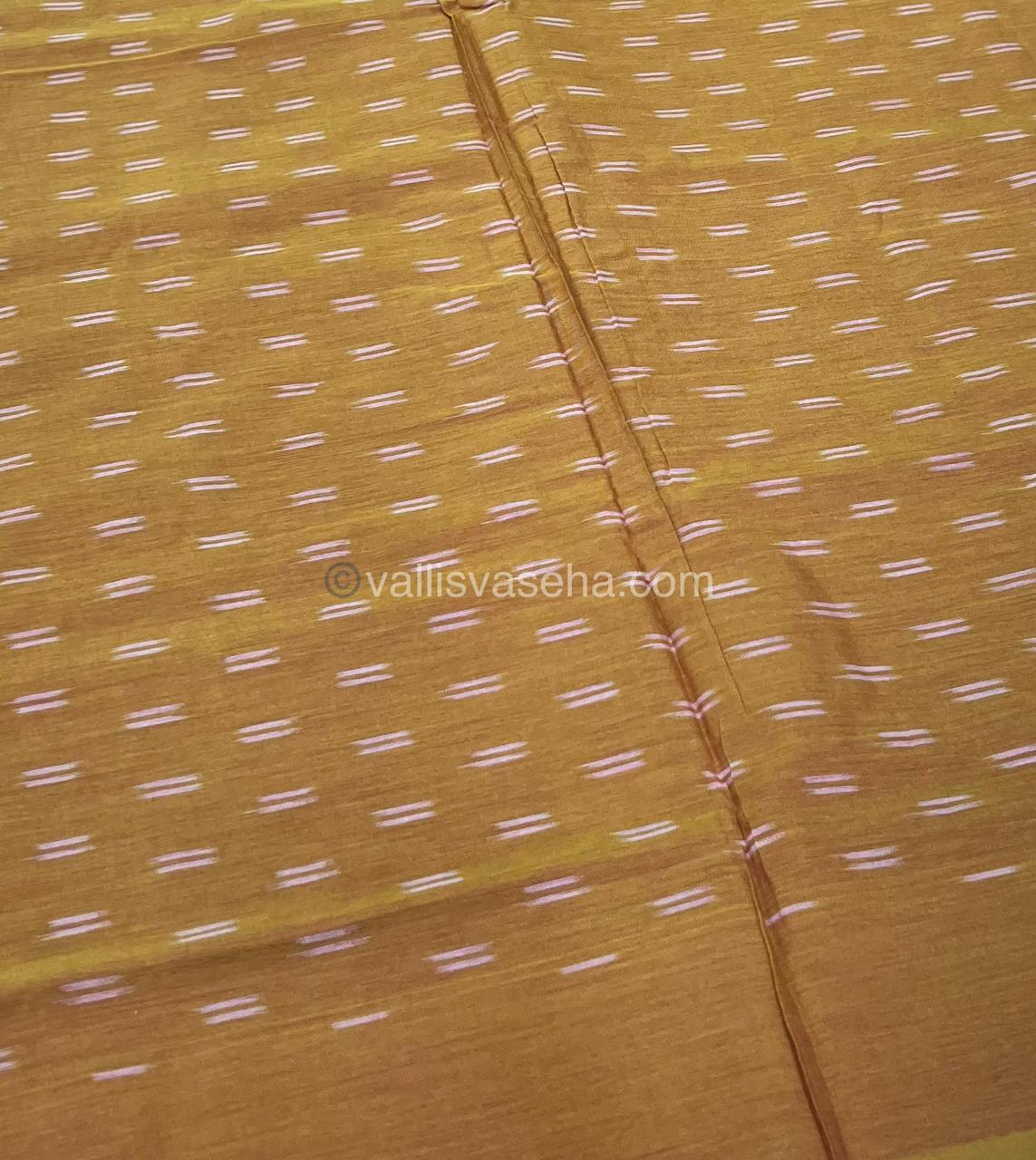 Ikkat Mercerised Cotton Saree - VVIKS001
